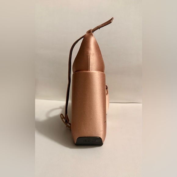 Versace Satin Cloth Platforms- Rose Gold (Size 37 1/2) - Picture 3 of 4